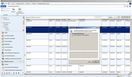 Coded Events in action - Microsoft Dynamics AX