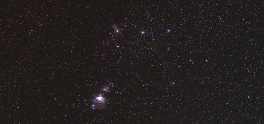 Orion's Belt and Orion's sword