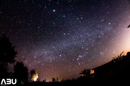 Milky Way galaxy winters from Pakistan