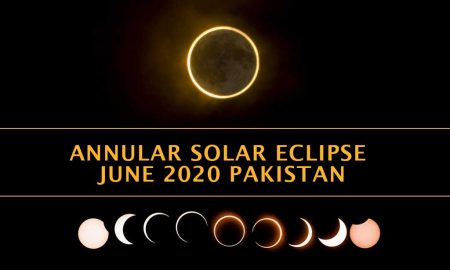 Annular Solar Eclipse 2020 Pakistan